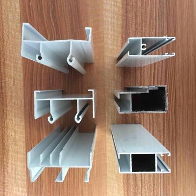 China door & White Window Door Coating P65 Dominica Black Powder Aluminum Profile for sale