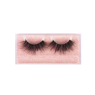 China Long Mink Lashes False Eyelashes 25MM Natural Fluffy 5 Pairs Pack Dramatic 5 Styles Deep Crisscross Long Big False Eye Lashes for sale