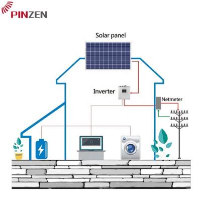 China 50Kw Home On Grid Solar Power System 50Kva Link for sale