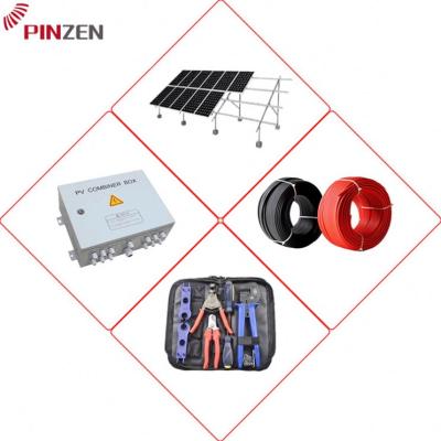 China Rosen 8Kw 10Kw Home Hybrid Solar Battery Installation Systems Grid Tie for sale