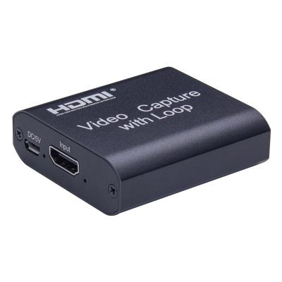 China 4K V1.4 HDMI Video Capture with Loop Through HDMI HDVC3 Video Capture Card for sale