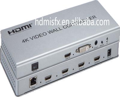 China HDMI Video Wall Controller 4K HDMI 2x2 Video Wall Controller 1 In 4 HDVW2x2 for sale