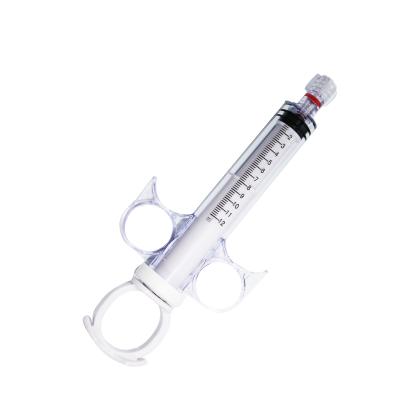 China Inject Contrast Media During Procedures Ortus CE Angiography 3-O-Rings 10ml 12ml Integra Syringe With Male Luer Twist Lock for sale