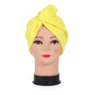 China Sustainable Microfiber Dry Hair Hat Wrap Towel Dry Hair Cap Microfiber Shower Cap for sale