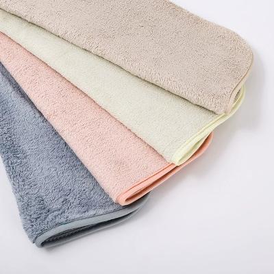 China Viable Towel Coral Rag Kitchen Cleaning Cloth Microfiber Fleece Coral Velvet 30*30 cm for sale