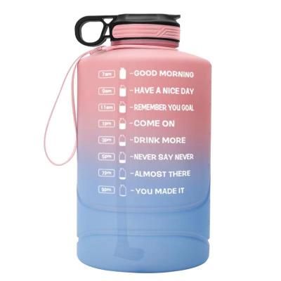 China Large Capacity 3.78L BPA Capacity Fitness Sports Viable Leak Free Water Bottle, Reusable Plastic For Outdoor Gym Camping for sale