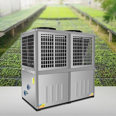 China Economical Automatic Control Flowers Vegetables Air Source Heat Pump Heating For Greenhouse Planting for sale