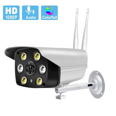 China NIGHT VISION 1080p Wifi Bullet Camera 2mp HD Night Vision Security Waterproof Surveillance Camera Outdoor Radio for sale