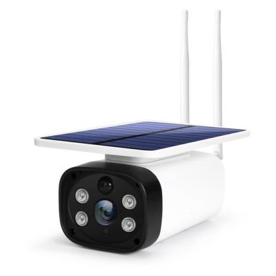 China NIGHT VISION Camera 4G 1080P HD WiFi Outdoor Solar Battery Powered PIR Motion Detect 2MP SIM Card Wireless IP Cam for sale