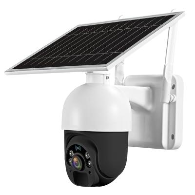 China NIGHT VISION 4G SIM Card 1080P HD CCTV Camera Outdoor Smart Home Solar Panel Surveillance Two Way Intrusion Alarm for sale