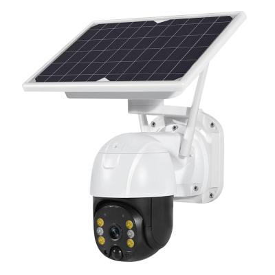 China NIGHT VISION S10 Plus ICSEE Solar Panel Battery CCTV Surveillance 4G Wifi Wireless Powered Outdoor IP Ptz 4G Wifi Solar Camera for sale