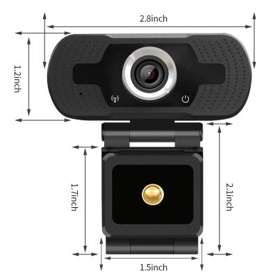 China Full HD 1080P Laptop Webcam USB Computer Camera Web Camera for Study Video Calling Online Working Meeting for sale