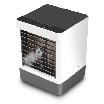 China Portable USB Desktop Fan Mini Air Humidifier Air Conditioner Cooler Air Cooler for sale