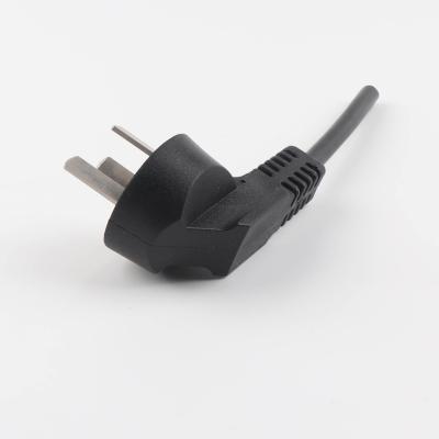 China Withstand Voltage PVC Material 3 Pin Power Cable Plug Is Suitable For Multiple Models for sale