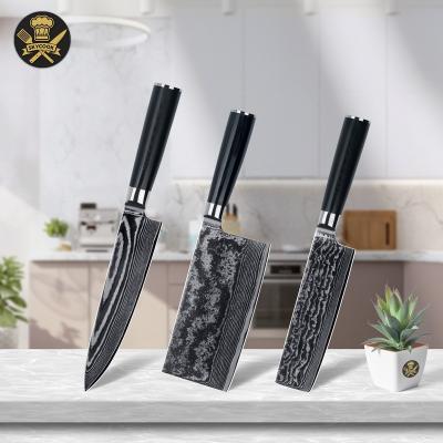 China Chef's Disposable Knife Nakliri Tool Kits Kitchen Serapian Damascus Chinese Cleaver Knife for sale