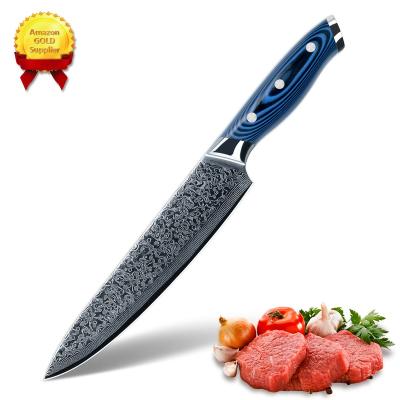 China Disposable SkyCook Produced Damascus Steel Chef Knife Set Chef Knife Professional for sale