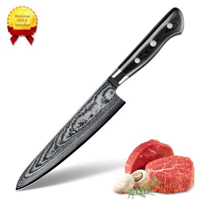 China SkyCook boutique aus8 vg10 knives japanese vg10 knife damascus chef disposable knife by import japanese steel for sale