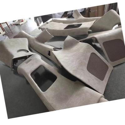 China Stretch ceiling featuring Al cantara suede fabric steering wheel dashboard leather for sale