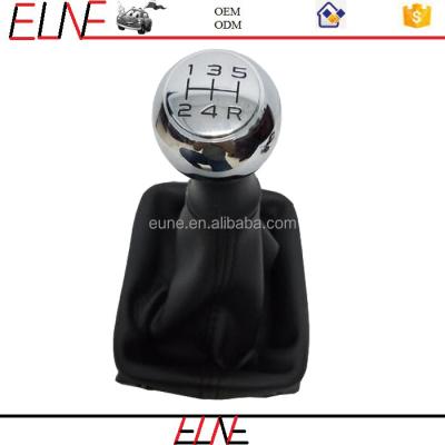 China Gear Shift Knob Handball With Dust Boots Cover Manual Transmission For Peugeot 308 406 Citroen C4 C5 Gear Knob for sale