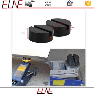 China JackPad DIY Car Rubber Standard Side Weld Pinch Jack Disk Rubber Pad Adapter Universal Trolley Floor for sale