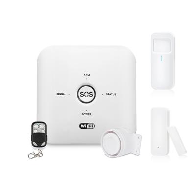 China Home Automation 3G GSM Alarm Set Full of WIFI Alarm Host Mode Style Radio Set Tuya Alarm System with Cameras for sale