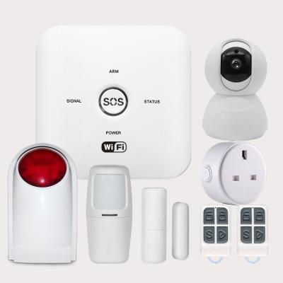 China Economical and Convenient Wifi Tuya 85db GSM Alarm Panel Alarm System for Home Security Alarm System WL-JT-10GX for sale