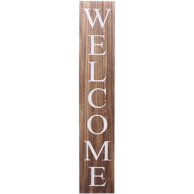 China Multiuse Wooden Chalkboard Vertical Outdoor And Indoor Wooden Wall Decor Welcome Home Decorations for sale