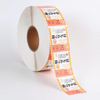 China Waterproof factory specializing in the production of custom adhesive stickers for sale