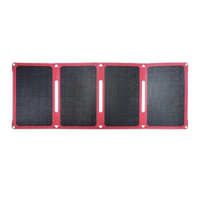 China Cheap Lightweight Portable Solar Panel Camping Factory Price 15W 28W Small Small for sale