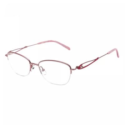 China High Quality Frame Of Rim Eyewear Titanium Eyeglasses Optical Full Reading Glass for sale