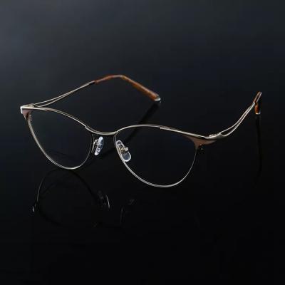 China High Quality Frame Of Rim Eyewear Titanium Eyeglasses Optical Full Reading Glass for sale