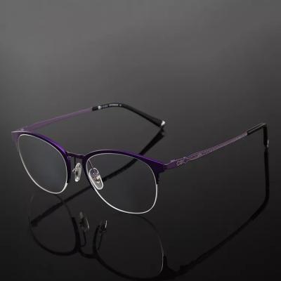 China For Spectacle Titanium Eyewear Well Designed Reading Glass Eyeglasses Metal Glass Optical Frames for sale