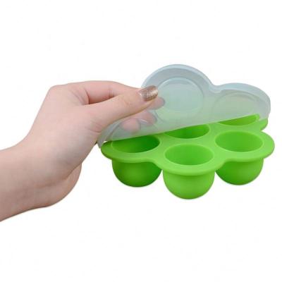 China Factory Wholesale Viable BPA Free Silicone Egg Bites Heat Resistant Molds for sale