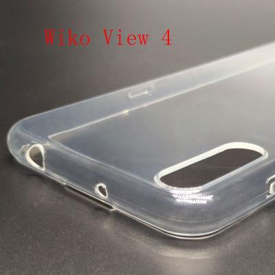 China Free Shipping 50pcs/lots Wiko Mobile Phone Case Wiko View 4 Soft TPU Protective Case for sale