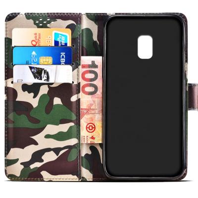 China Dustproof And Shockproof Smartphone Camouflage Leather Case Oukitel Oukitel K6000 Plus Case for sale