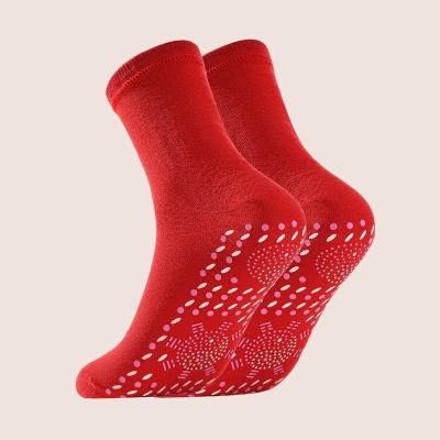 China Sporty Outdoor Self-heating Foot Massage Socks Men Women Magnetic Therapy Health Socks for sale