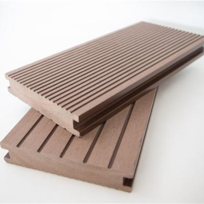 China Waterproof High Quality WPC Composite Decking WPC Solid Composite Decking for sale