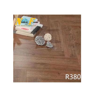 China Contemporary attractive design herringbone laminate flooring for sale