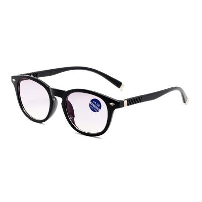 China Reading Glasses Near Sight Fashion Reading Glasses 2022 Latest Retro And Far Light Anti-blue Frame Optical Anti-fatigue Reading Glasses for sale