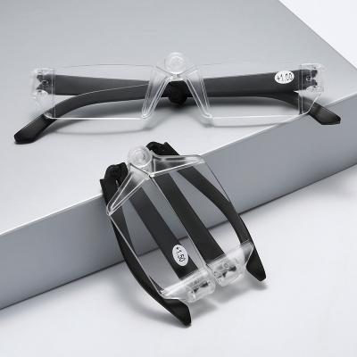 China Slim Beetle rotates and folds to carry small reading glasses for men and women for sale