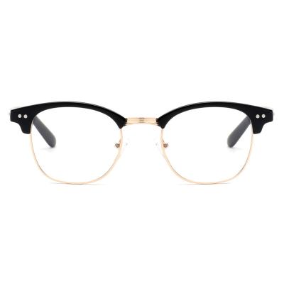 China PC FRAMES shape optical frame reading myopia frame around retro Cat Eye Glasses for sale