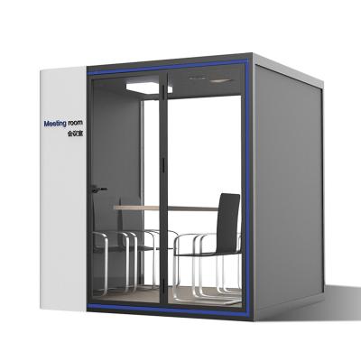 China Mordern Assemble Pod Soundproof Portable Man Recording Phone Booth Indoor Soundproof Soundproof Booth Soundproof Booth for sale