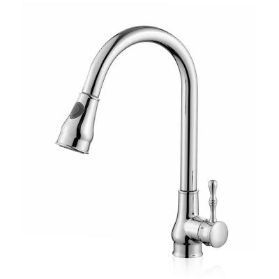 China Best Price Thermostatic Faucets Flexible Hose Pull Down Spray Socket Kitchen Water Faucet Faucet for sale