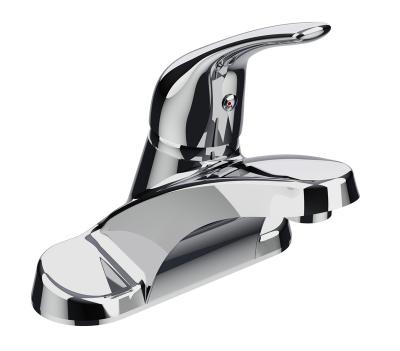 China 4 INCH SINGLE HANDLE BATHROOM TAP traditional WITH PULL-OUT SUPPLY LINES for sale