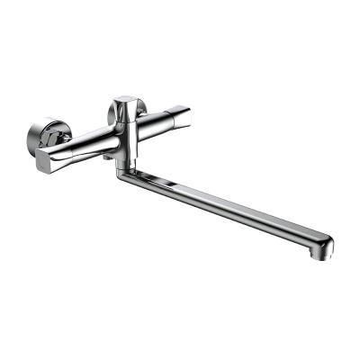 China Without Slide Bar Thermostatic Bathroom Bathtub Shower Mixer Tap Wall Mounted Faucet for sale