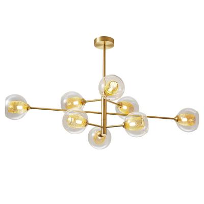 China Simple and Fashionable Modern European-American Chandelier Chandelier Including G9 LED Bulb for sale