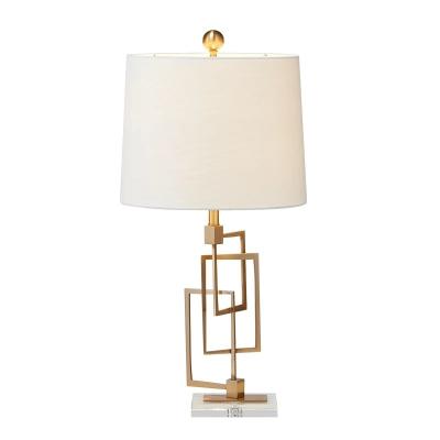 China Modern Vintage Table Lamp Living Room Bedroom Bedside Decorative Light for sale