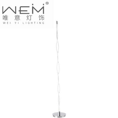 China Modern Contracted Simple Furniture Acrylic Art Floor Lamp Decoration LED Floor Standing Lamp for sale