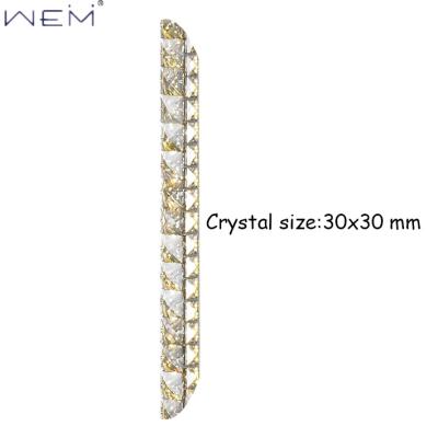 China Modern Luxury Bedroom LED Floor Art Crystal Stand Floor Lamp Modern Standing Lamps for sale