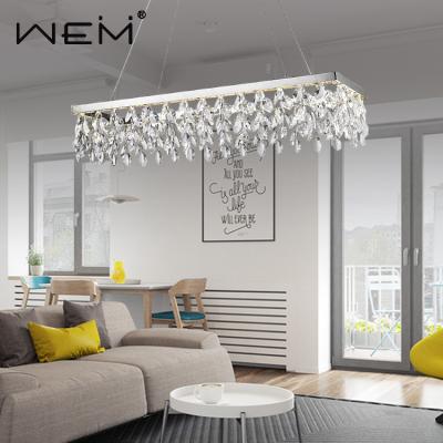 China Modern Staircase Chandelier Luxury Pendant Lamp LED Deco Long Chandeliers for sale